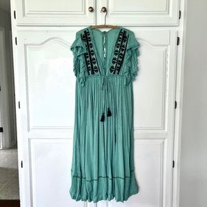 Antropologie Tie Dress